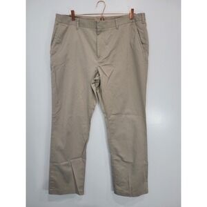 BONOBOS Mens Weekday Straight Fit Khaki Chinos Size 38x32 Cotton Dress Pants